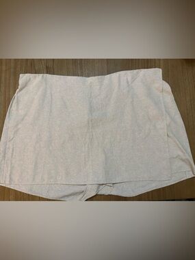 🆕 OLD NAVY 3X ✨ LINEN blend plus size Women’s Light Cream Casual Skort Shorts